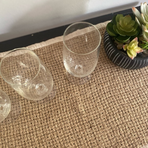 3 SET VINTAGE GERMAN TALL FORTE SHORT STEM CRYSTAL GLASSES - Picture 5 of 11